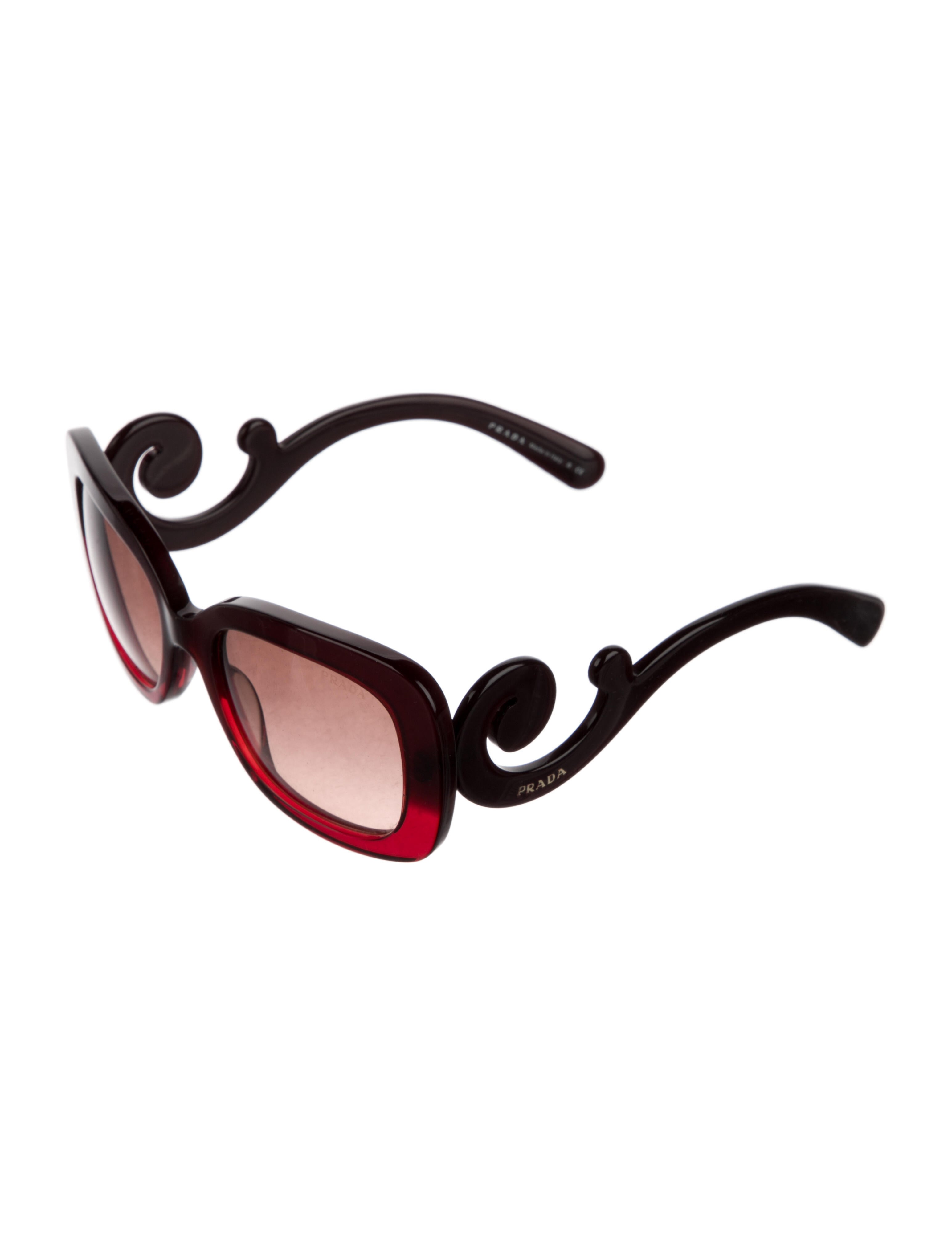 Prada Square Gradient Sunglasses